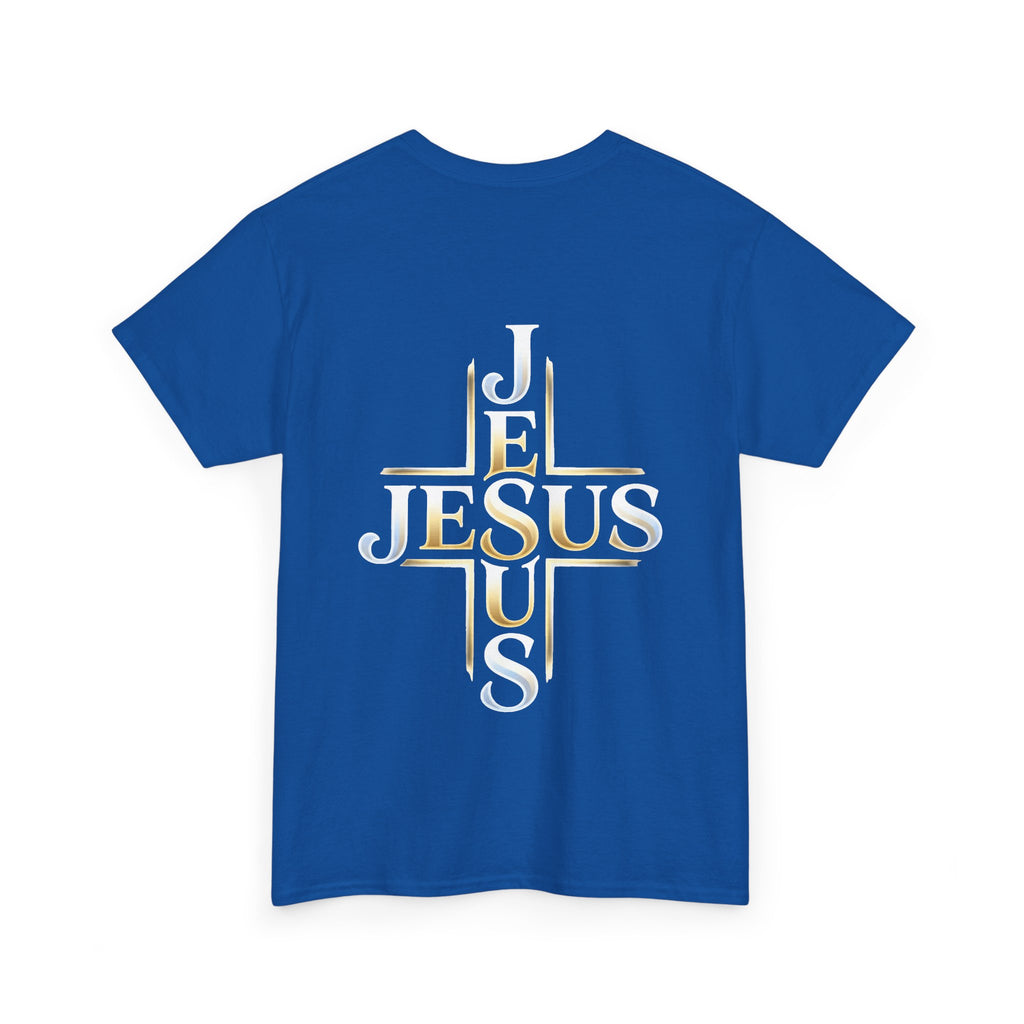 Faith Over Fear T-Shirt – „Glaube statt Angst“ Christian Cross Tee
