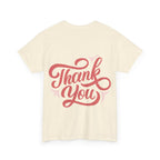 Statement T-Shirt Damen | „Thank You“ Rücken-Print Ansicht 26 – T-Shirt – ESTID
