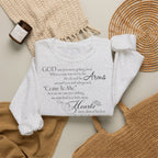 ESTID Damen Pullover | „God Saw You Were Getting Tired“ Spruch-Print Ansicht 26 – Sweatshirt – ESTID