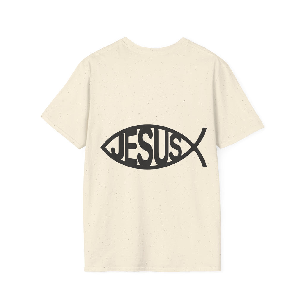 Minimalistisches Unisex T-Shirt mit ausdrucksstarkem Backprint ESTID Ansicht 9 – T-Shirt – ESTID