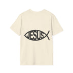 Minimalistisches Unisex T-Shirt mit ausdrucksstarkem Backprint ESTID Ansicht 9 – T-Shirt – ESTID