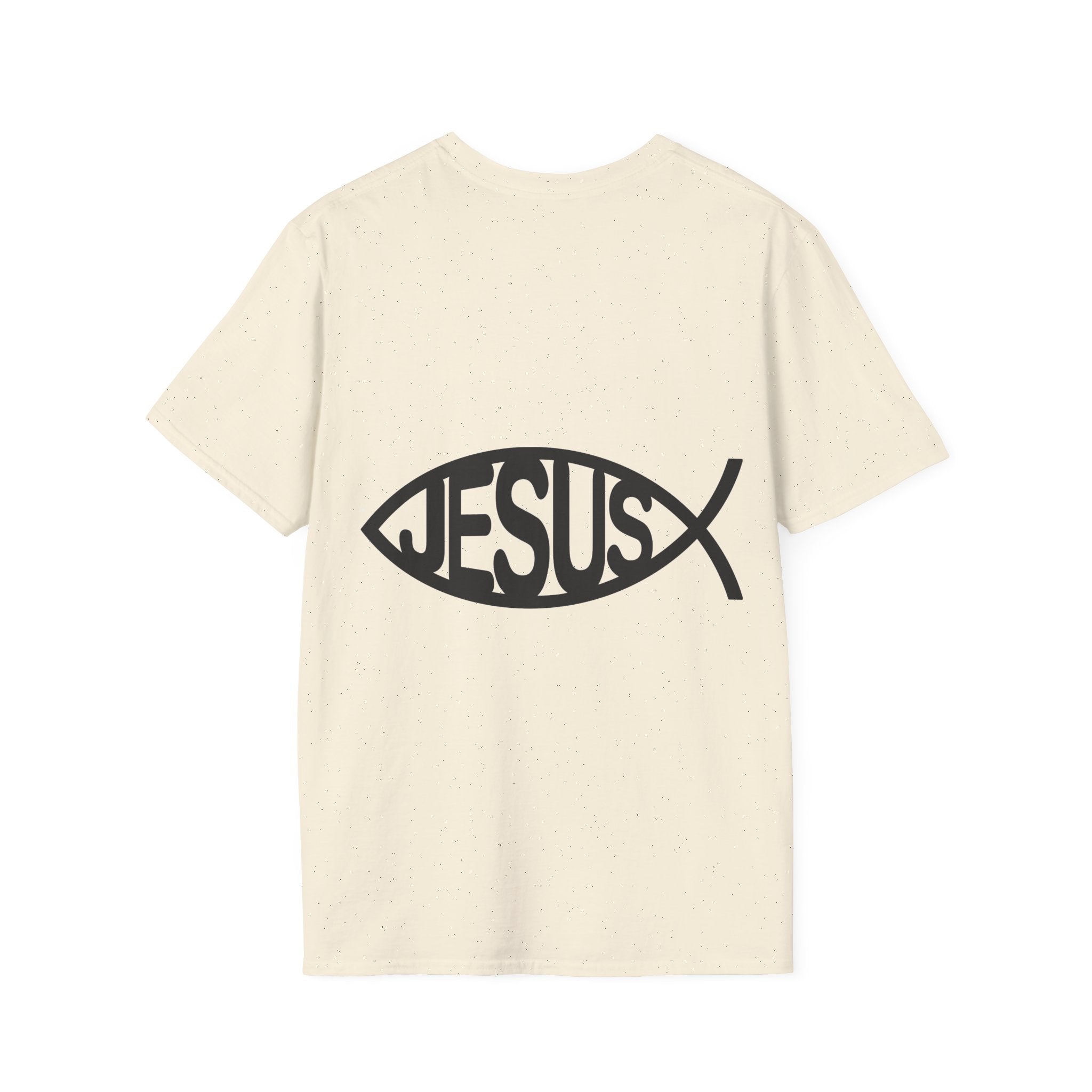 Minimalistisches Unisex T-Shirt mit ausdrucksstarkem Backprint ESTID Ansicht 9 – T-Shirt – ESTID