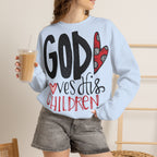 Gott liebt Seine Kinder Sweatshirt – Faith-Crewneck für Kinder und Familie Ansicht 37 – Sweatshirt – ESTID