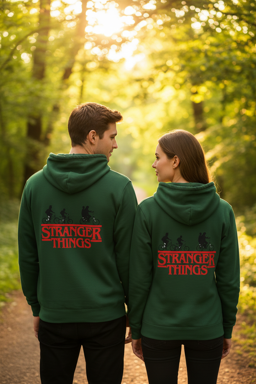 ESTID Unisex Kapuzenjacke | Stranger Things Retro Rückenprint Ansicht 8 – Hoodie – ESTID