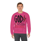 Gott liebt Seine Kinder Sweatshirt – Faith-Crewneck für Kinder und Familie Ansicht 45 – Sweatshirt – ESTID