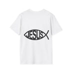 Minimalistisches Unisex T-Shirt mit ausdrucksstarkem Backprint ESTID Ansicht 7 – T-Shirt – ESTID