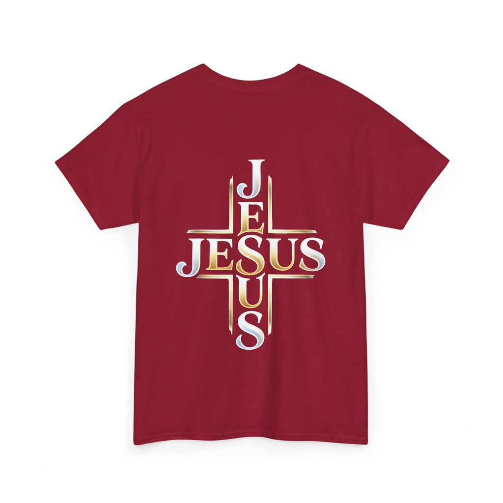 Faith Over Fear T-Shirt – „Glaube statt Angst“ Christian Cross Tee