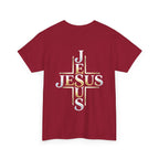 Faith Over Fear T-Shirt – „Glaube statt Angst“ Christian Cross Tee
