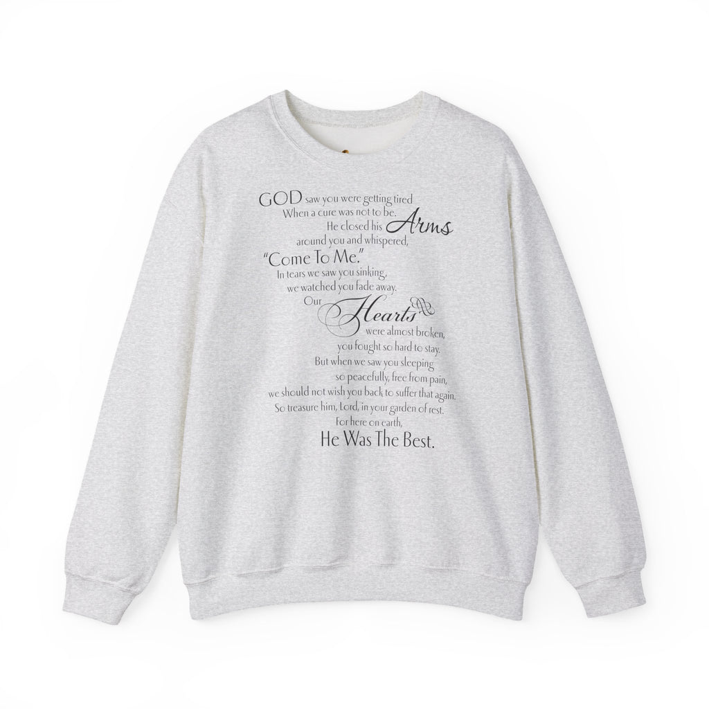 ESTID Damen Pullover | „God Saw You Were Getting Tired“ Spruch-Print Ansicht 18 – Sweatshirt – ESTID