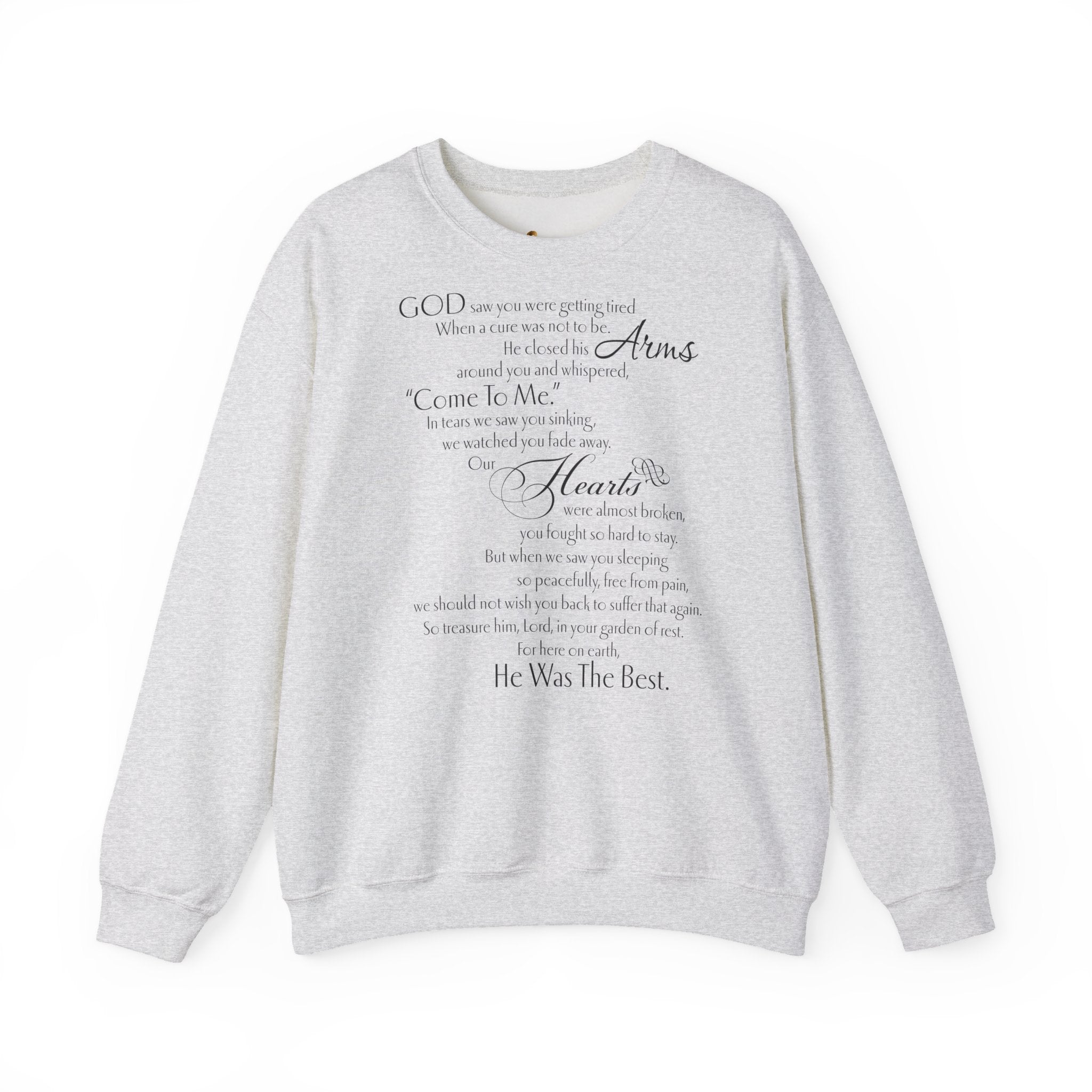 ESTID Damen Pullover | „God Saw You Were Getting Tired“ Spruch-Print Ansicht 18 – Sweatshirt – ESTID