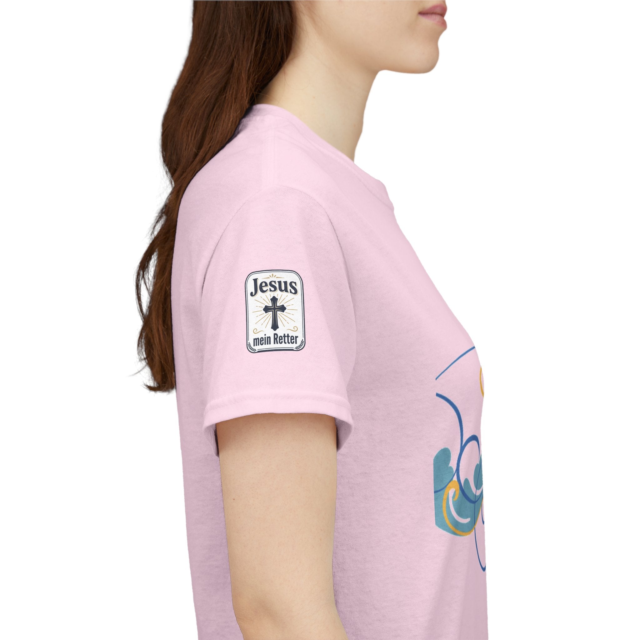 ESTID „Jesus mein Retter“ Unisex T-Shirt Ansicht 9 – T-Shirt – ESTID