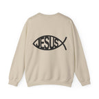 Unisex Heavy Blend Sweatshirt mit Psalm 23 & markantem Backprint ESTID Ansicht 10 – Sweatshirt – ESTID