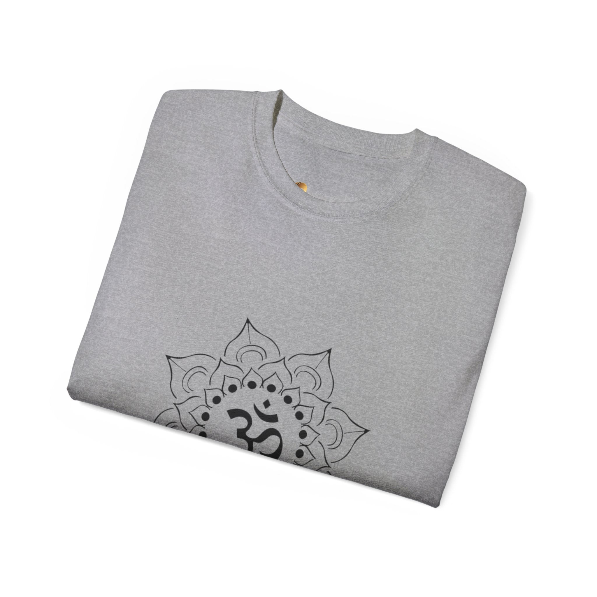 Spiritual Om Mandala Bio-Baumwoll T-Shirt | Damen & Herren Ansicht 20 – T-Shirt – ESTID