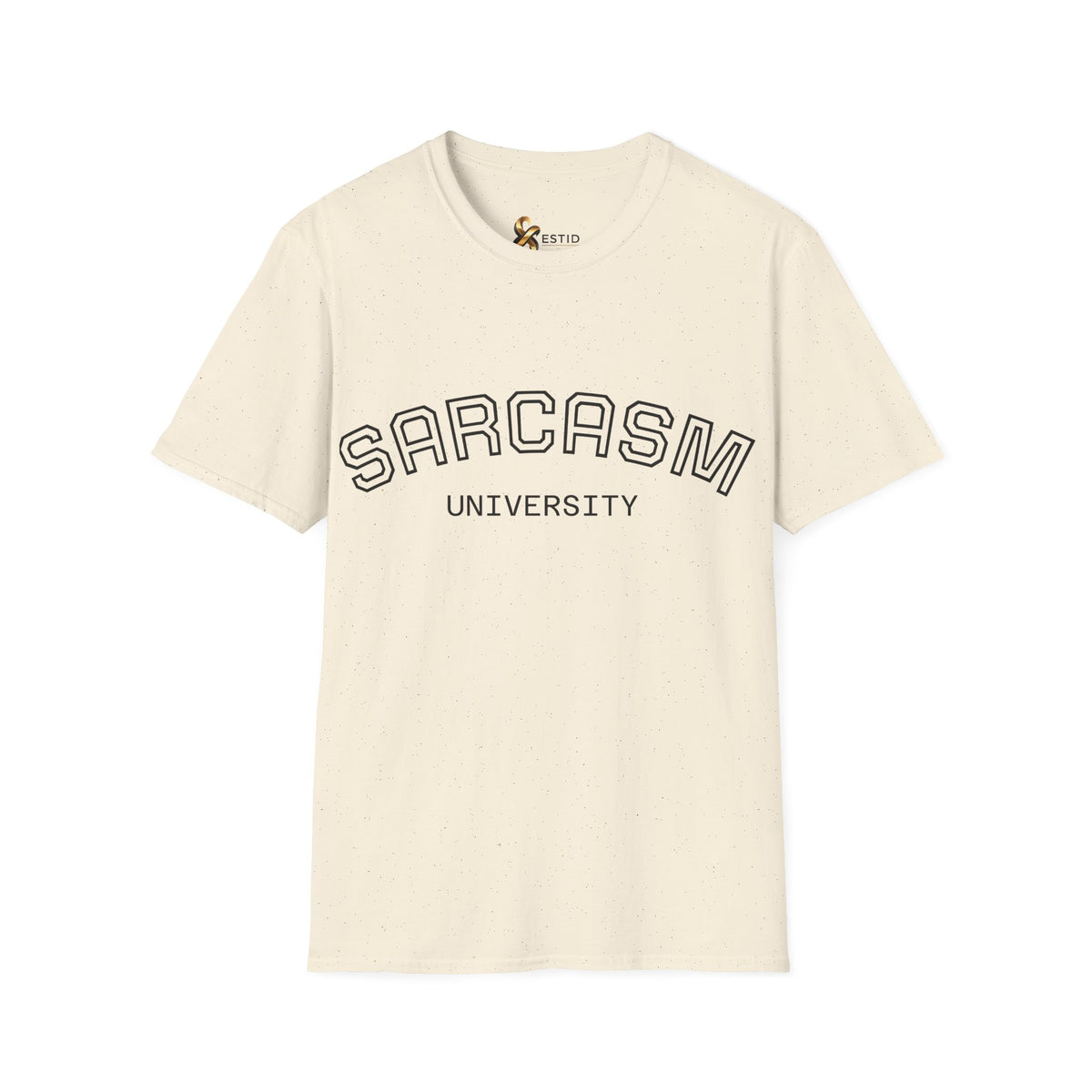 Sarcasm University T-Shirt — Funny Collegiate Graphic Tee Ansicht 22 – T-Shirt – ESTID