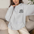 Lotus-Mandala-Hoodie mit Om-Symbol – Spirituelles Yoga-Sweatshirt ESTID – Hoodie – ESTID