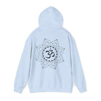 Lotus-Mandala-Hoodie mit Om-Symbol – Spirituelles Yoga-Sweatshirt ESTID Ansicht 17 – Hoodie – ESTID