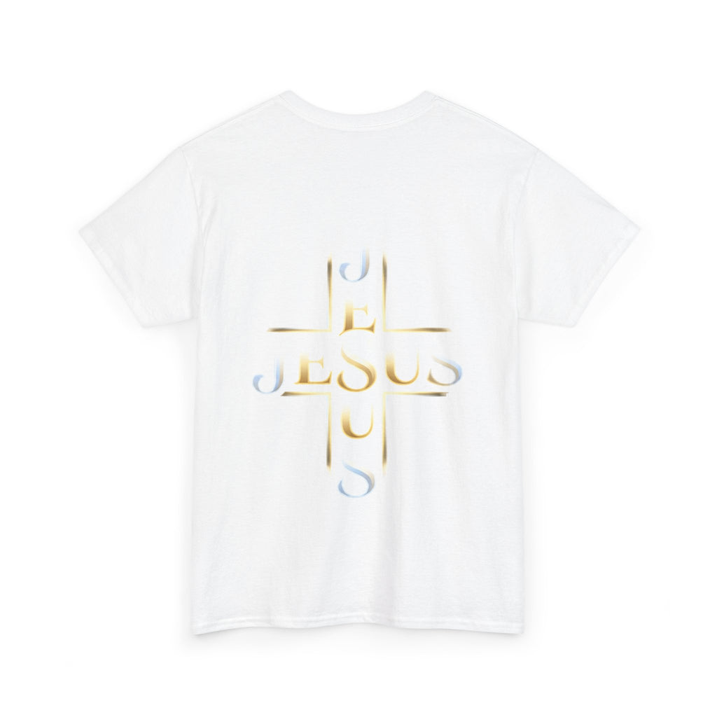 Faith Over Fear T-Shirt – „Glaube statt Angst“ Christian Cross Tee
