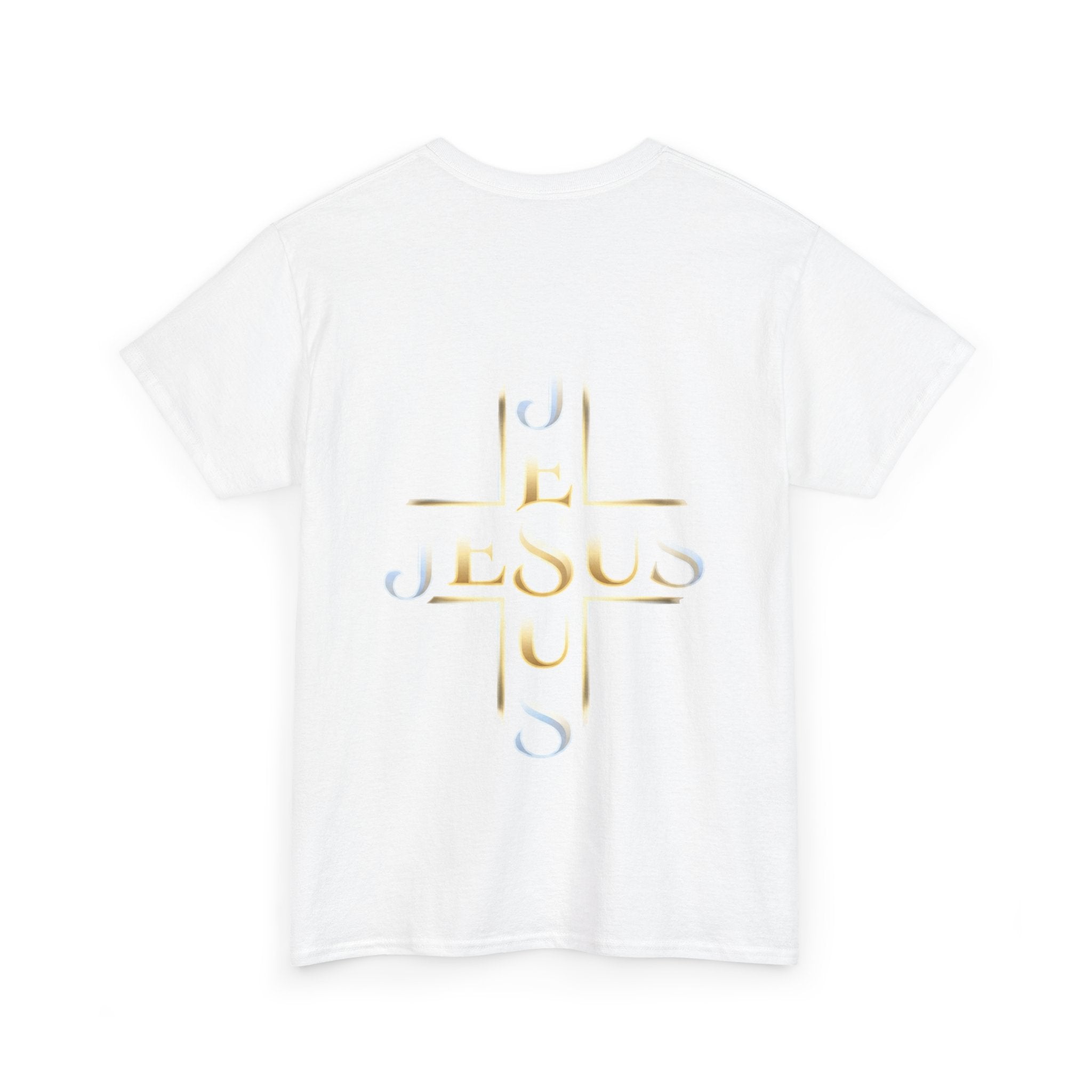 Faith Over Fear T-Shirt – „Glaube statt Angst“ Christian Cross Tee