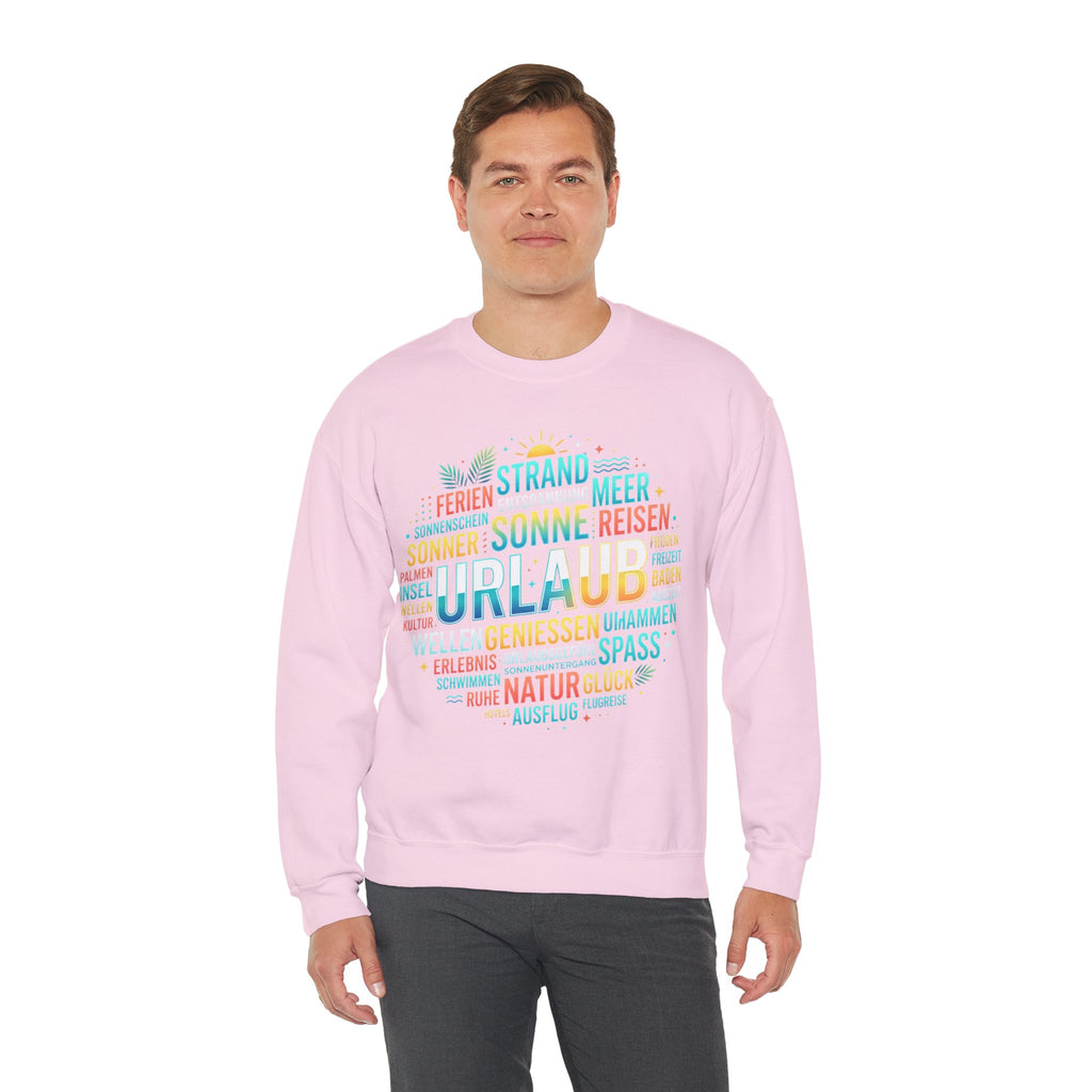 Tropical Palm Sunset Sweatshirt – Beach Vacation Crewneck