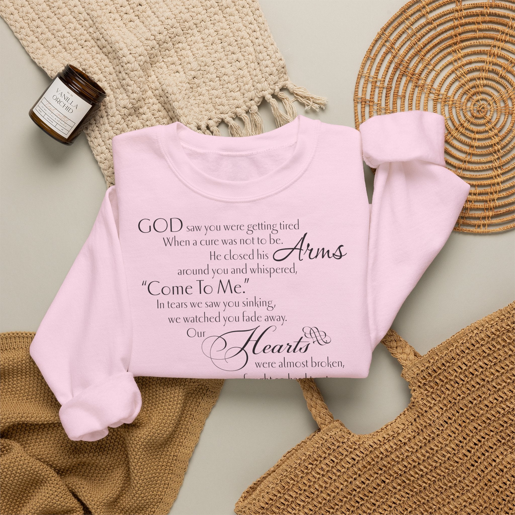 ESTID Damen Pullover | „God Saw You Were Getting Tired“ Spruch-Print Ansicht 30 – Sweatshirt – ESTID