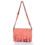ESTID Echtleder Wildleder Schultertasche | Made in Italy Ansicht 4 – Handtasche – ESTID