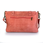 ESTID Echtleder Wildleder Schultertasche | Made in Italy Ansicht 6 – Handtasche – ESTID