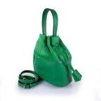 ESTID Echtleder Beuteltasche Suede & Dollar-Leder | Made in Italy Ansicht 7 – Handtasche – ESTID