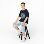 Kinder-T-Shirt "Urlaub" Wortwolke – Buntes Reise-Shirt für Kinder