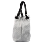 ESTID Geflochtene Wildleder Schultertasche | Made in Italy Ansicht 10 – Handtasche – ESTID