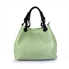 ESTID Geflochtene Wildleder Schultertasche | Made in Italy Ansicht 15 – Handtasche – ESTID