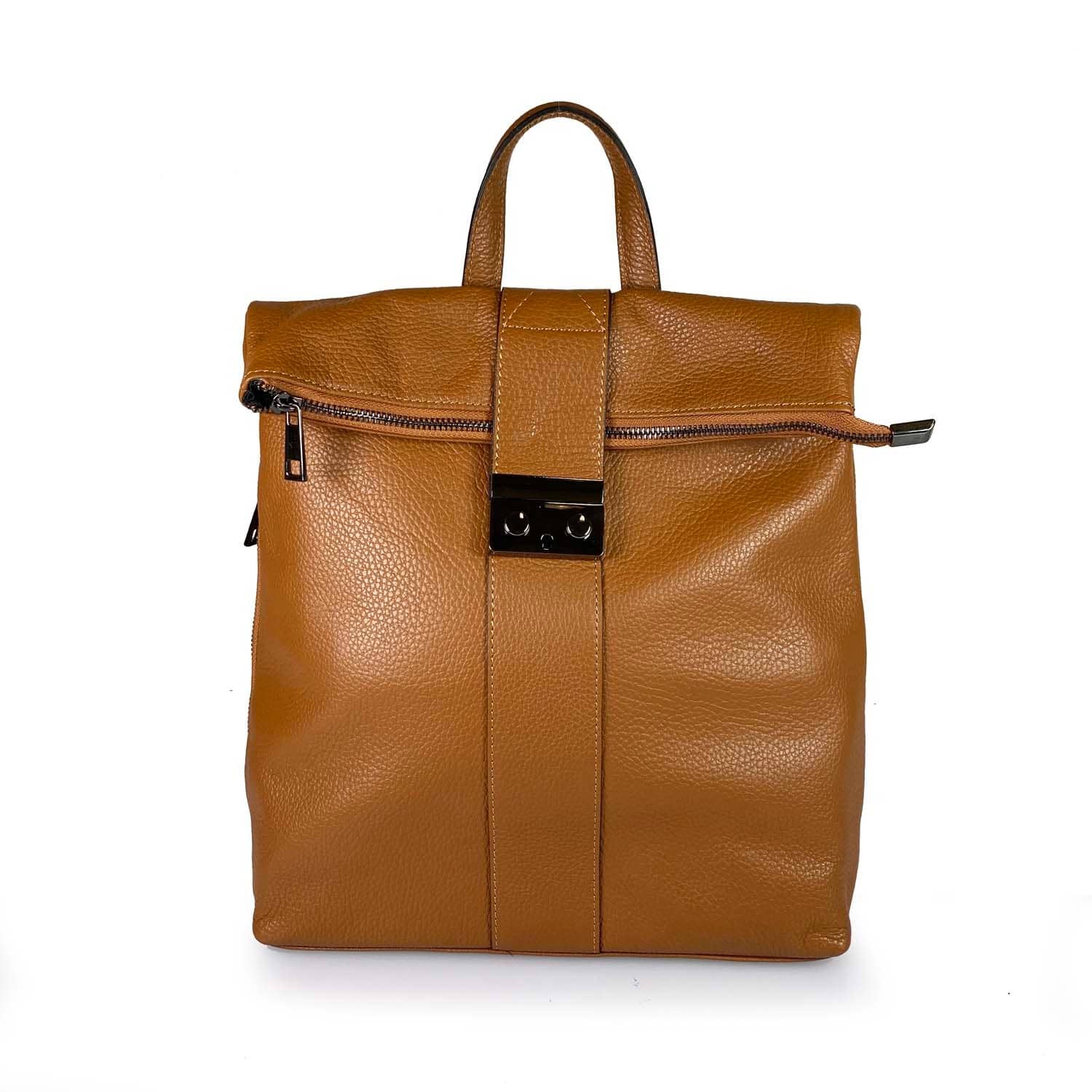 ESTID Echtleder Cityrucksack Dollar-Leder | Made in Italy Ansicht 15 – Handtasche – ESTID