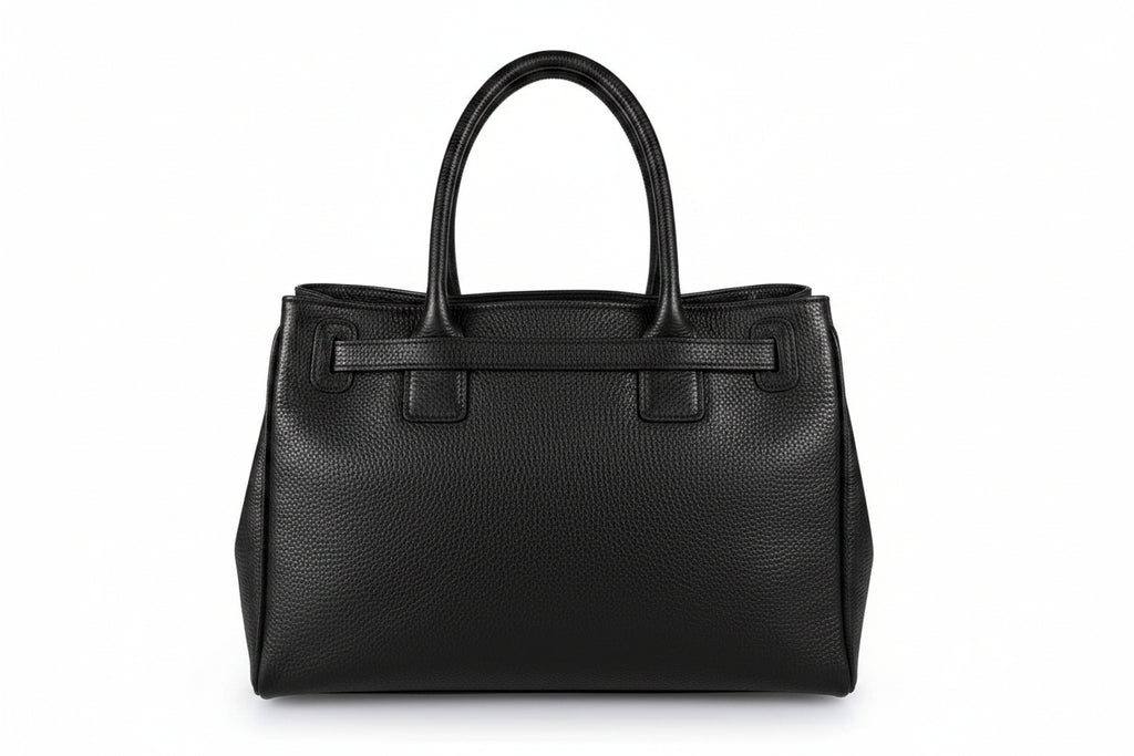ESTID XL Leder Shopper mit Gürtelschnalle | Made in Italy Ansicht 18 – Handtasche – ESTID