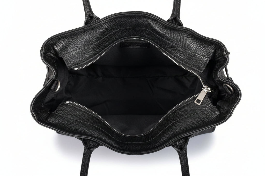 ESTID XL Leder Shopper mit Gürtelschnalle | Made in Italy Ansicht 17 – Handtasche – ESTID