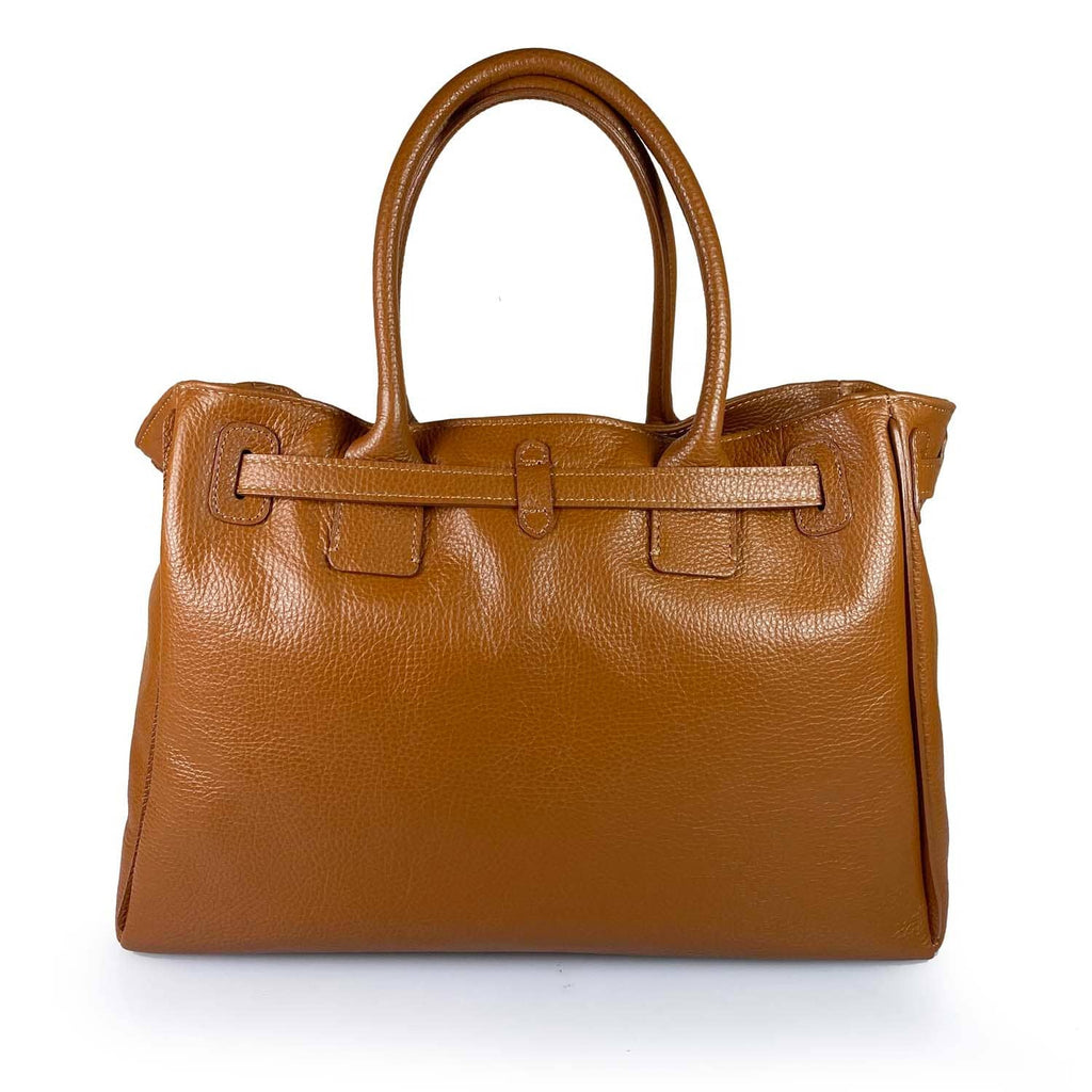 ESTID XL Leder Shopper mit Gürtelschnalle | Made in Italy Ansicht 10 – Handtasche – ESTID