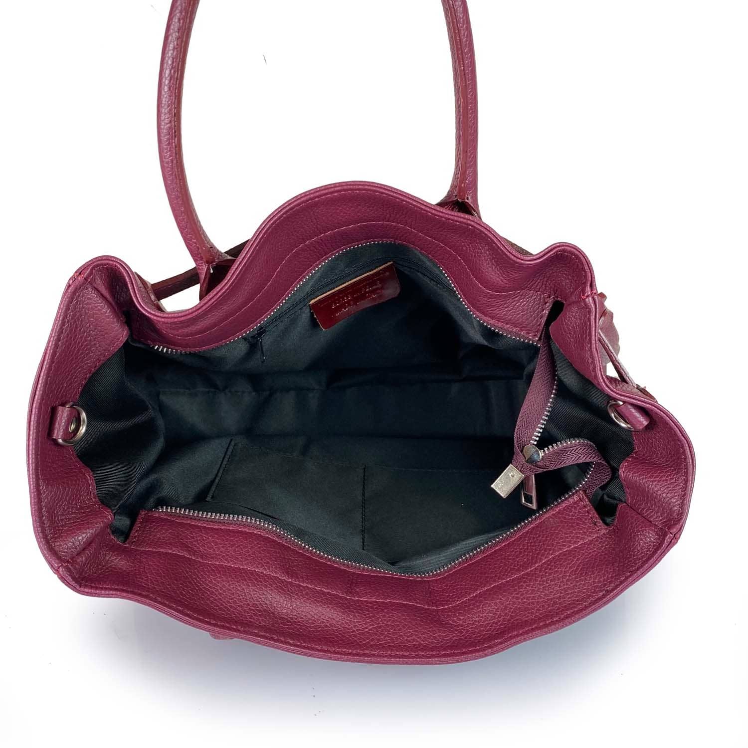 ESTID XL Leder Shopper mit Gürtelschnalle | Made in Italy Ansicht 13 – Handtasche – ESTID