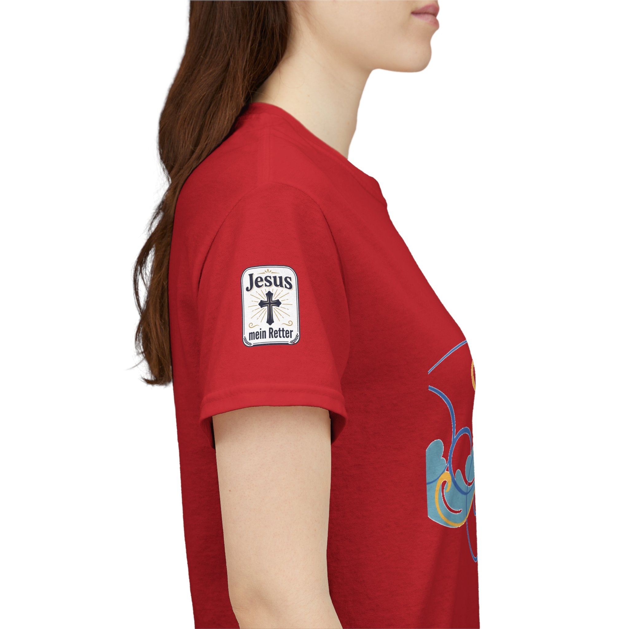 ESTID „Jesus mein Retter“ Unisex T-Shirt Ansicht 10 – T-Shirt – ESTID