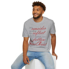 T-Shirt — „Lasst uns bedenken, lasst uns reflektieren“ Inspirierendes christliches Scripture-Shirt Ansicht 14 – T-Shirt – ESTID