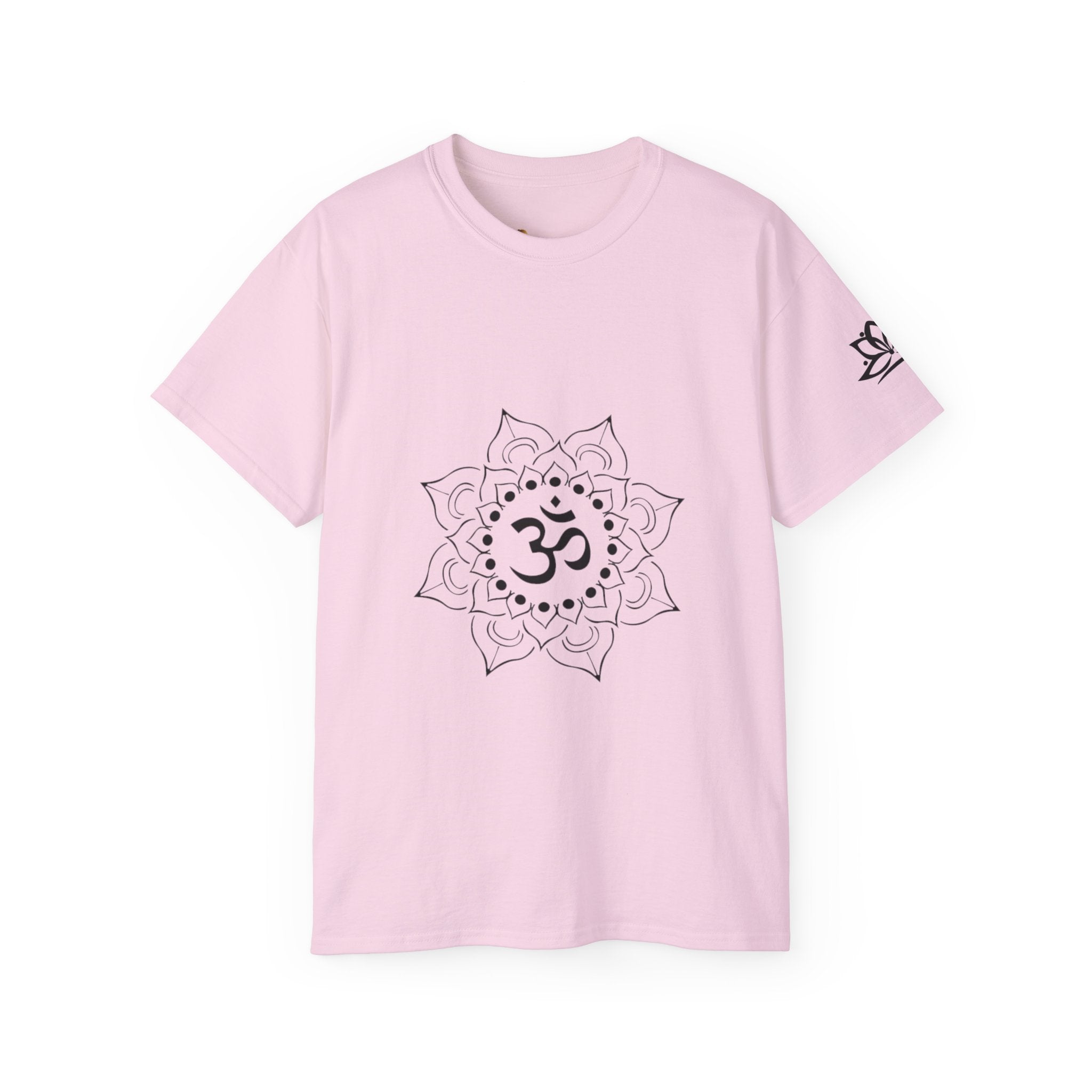 Spiritual Om Mandala Bio-Baumwoll T-Shirt | Damen & Herren Ansicht 12 – T-Shirt – ESTID