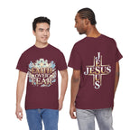 Faith Over Fear T-Shirt – „Glaube statt Angst“ Christian Cross Tee