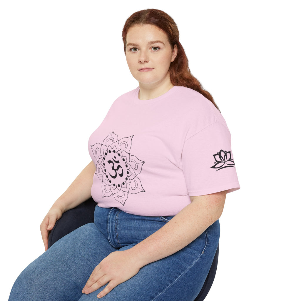 Spiritual Om Mandala Bio-Baumwoll T-Shirt | Damen & Herren Ansicht 28 – T-Shirt – ESTID