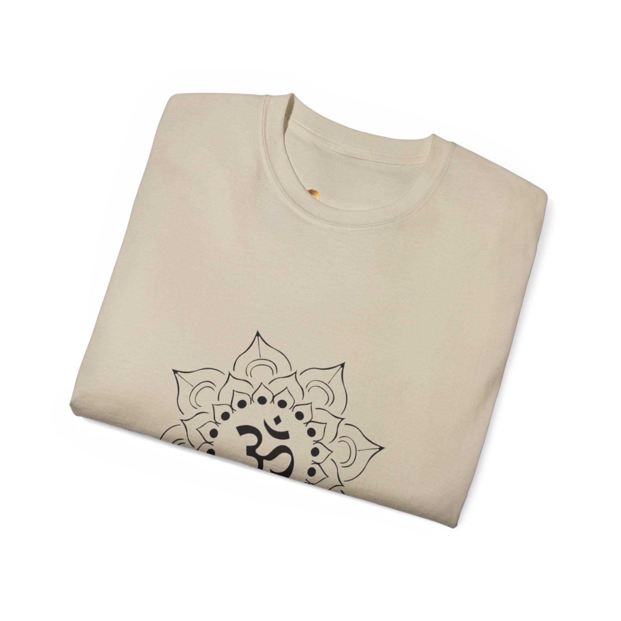 Spiritual Om Mandala Bio-Baumwoll T-Shirt | Damen & Herren Ansicht 17 – T-Shirt – ESTID