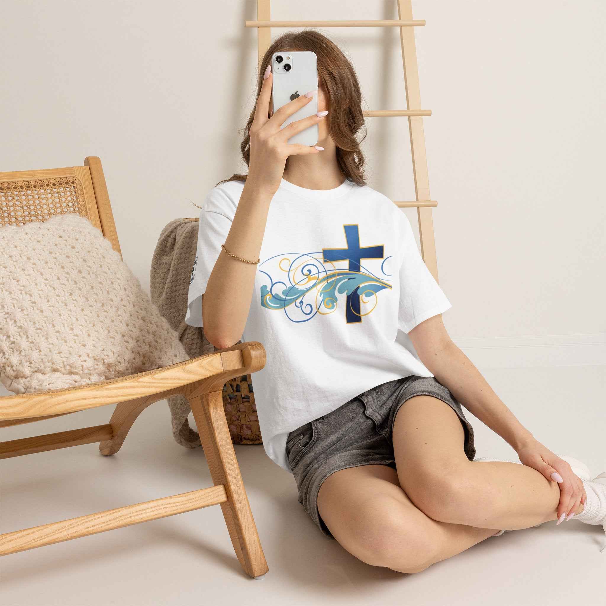 ESTID „Jesus mein Retter“ Unisex T-Shirt – T-Shirt – ESTID
