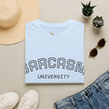 Sarcasm University T-Shirt — Funny Collegiate Graphic Tee Ansicht 4 – T-Shirt – ESTID