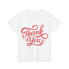 Statement T-Shirt Damen | „Thank You“ Rücken-Print Ansicht 21 – T-Shirt – ESTID