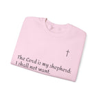 Unisex Heavy Blend Sweatshirt mit Psalm 23 & markantem Backprint ESTID Ansicht 15 – Sweatshirt – ESTID