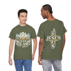 Faith Over Fear T-Shirt – „Glaube statt Angst“ Christian Cross Tee