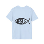 Minimalistisches Unisex T-Shirt mit ausdrucksstarkem Backprint ESTID Ansicht 12 – T-Shirt – ESTID