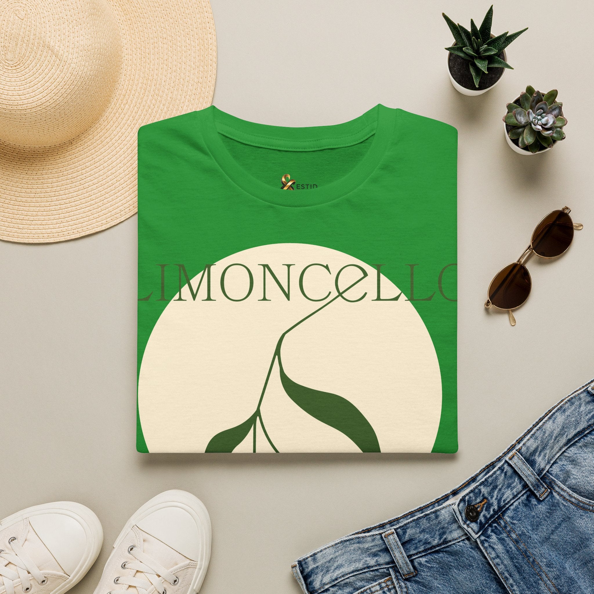 Limoncello Zitrone T-Shirt Ansicht 10 – T-Shirt – ESTID