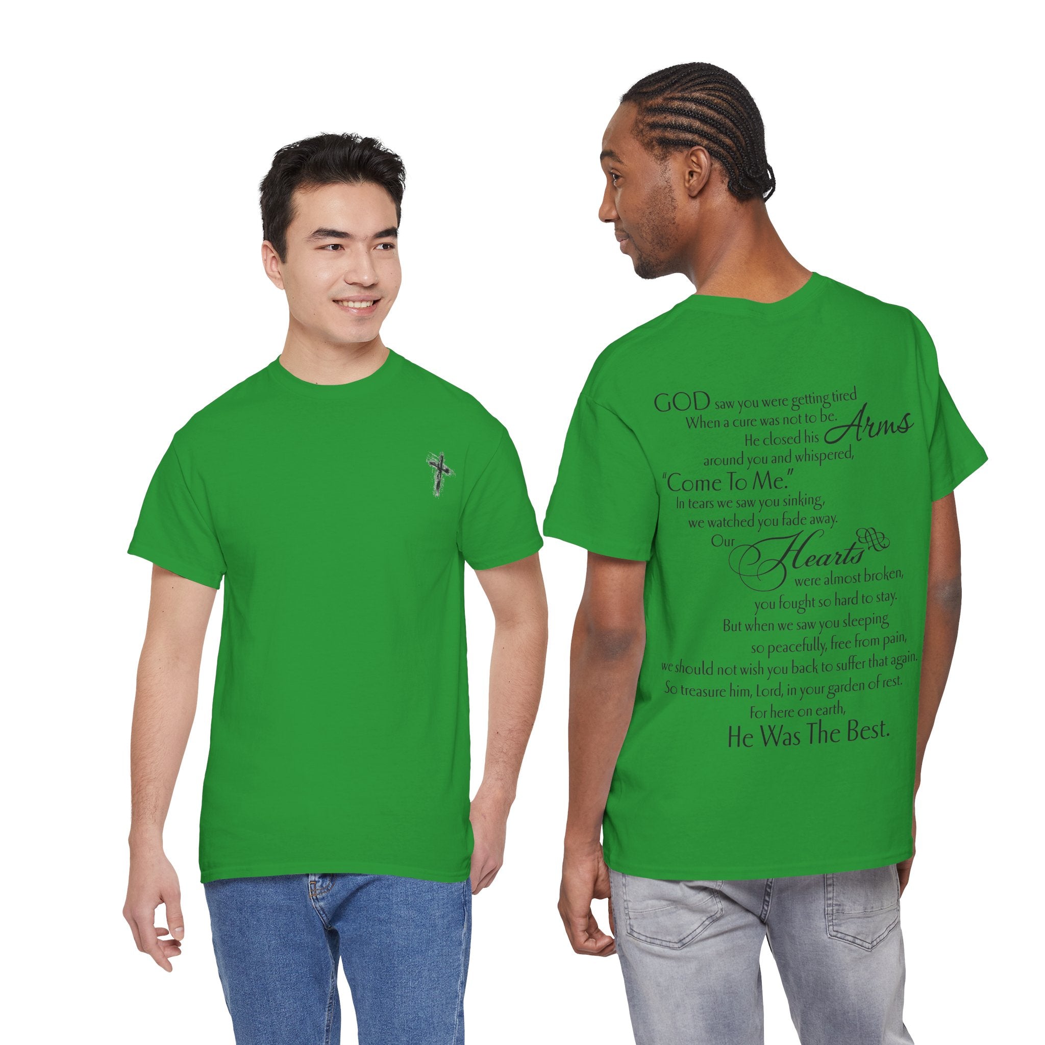 ESTID „God Saw You Were Getting Tired“ Unisex T-Shirt Ansicht 8 – T-Shirt – ESTID