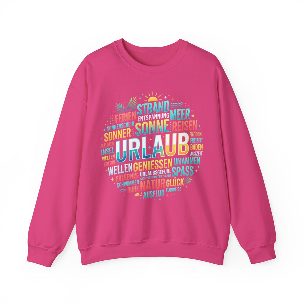 Tropical Palm Sunset Sweatshirt – Beach Vacation Crewneck